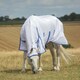 image 2 of Shires Highlander Plus Combo Neck Horse Fly Rug - White - 7´