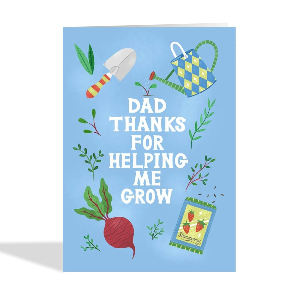 image 1 of Cute Gardening Father's Day Card