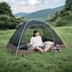image 4 of Cloud-Creek Series 3 Person Tent | Brown | Light Coffee Brown