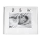 image 3 of Silver Baby Photo Frame with Pram, Booties & Rattle Icons