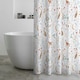 image 1 of Catherine Lansfield Enchanted Twilight Animals 180x180cm Shower Curtain White | White | One Size