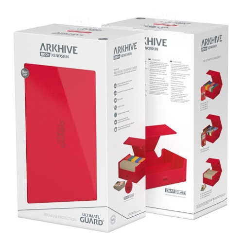 Ultimate Guard - Arkhive 800+ XenoSkin - Monocolor Red - Brand New