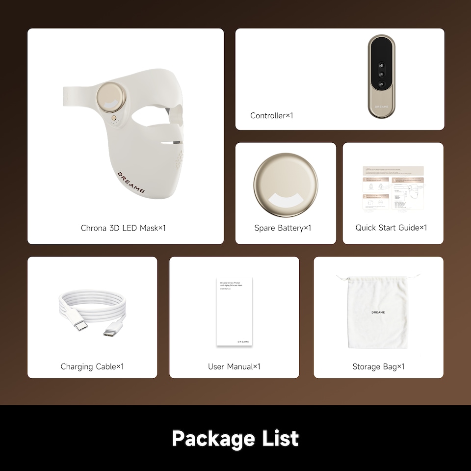 image 1 of Dreame Chrona LED Light Therapy Face Mask