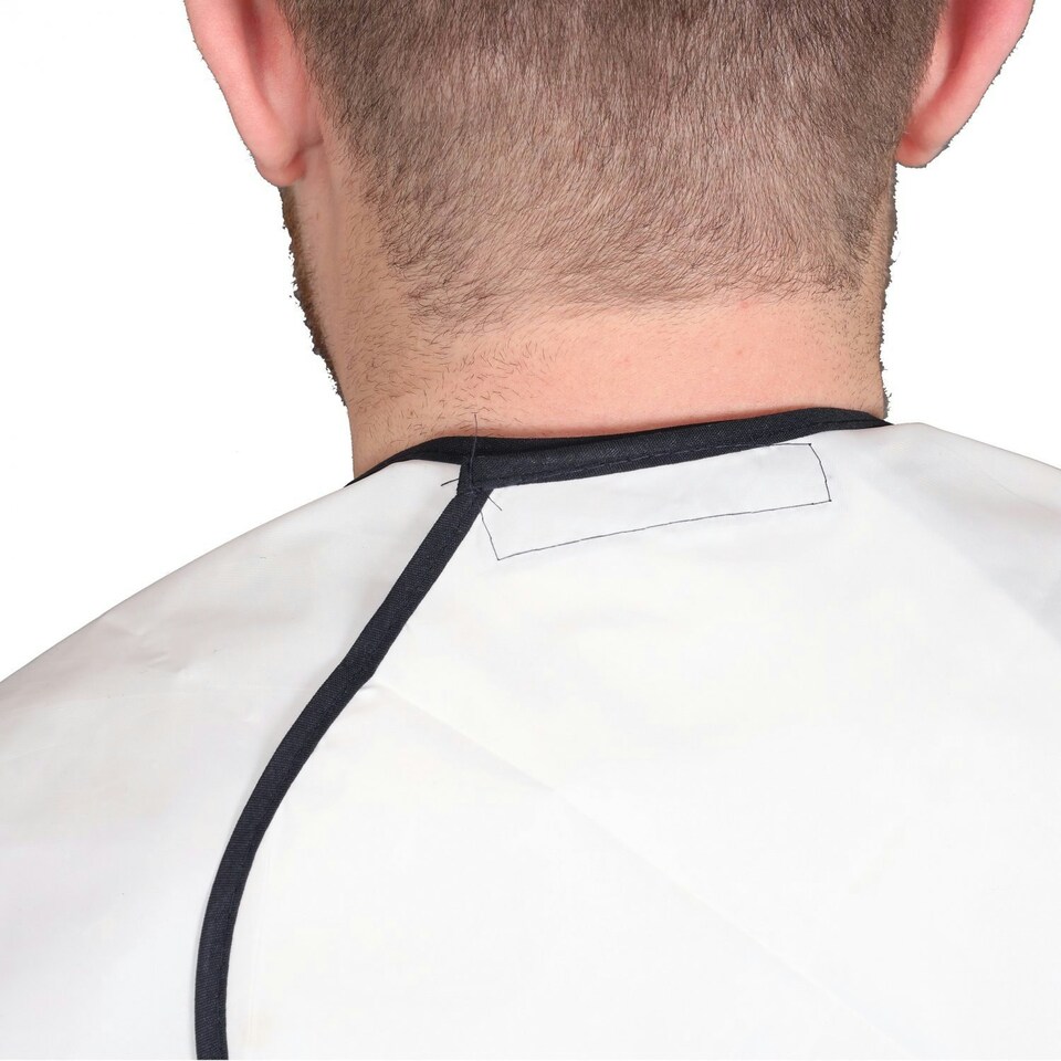 image 1 of Oypla Waterproof Professional Shaving Grooming Hair Beard Apron Bib