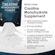 image 2 of New Leaf Creatine Monohydrate Powder 350g, Pure Micronized Powder Vegan