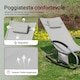image 4 of SoBuy OGS28-HGx2,Set of 2 Outdoor Garden Rocking Sun Lounger Recliner