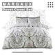 image 3 of VELVETIO Margaux Printed Duvet Cover Set Reversible Polycotton Easy Care Beddings Grey | Charcoal | Double