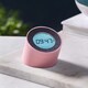 image 3 of Gingko Edge Light Alarm Clock Pink