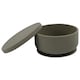 image 1 of Tiny Dining Baby Silicone Suction Bowl with Lid - Silver Sage | Green | Silver Sage