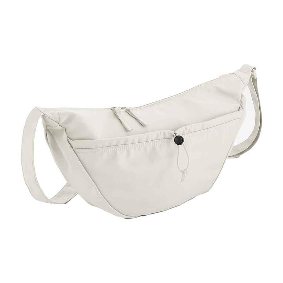 Quadra Studio Crossbody Bag | Grey | Natural Stone | One Size | 1
