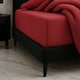 image 1 of Teddy Fitted Sheet 30cm Extra Deep Soft Cuddly Soft Touch Bedding Red | Single