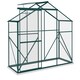image 1 of Outsunny 6 x 2.5ft Polycarbonate Greenhouse Aluminium Green House