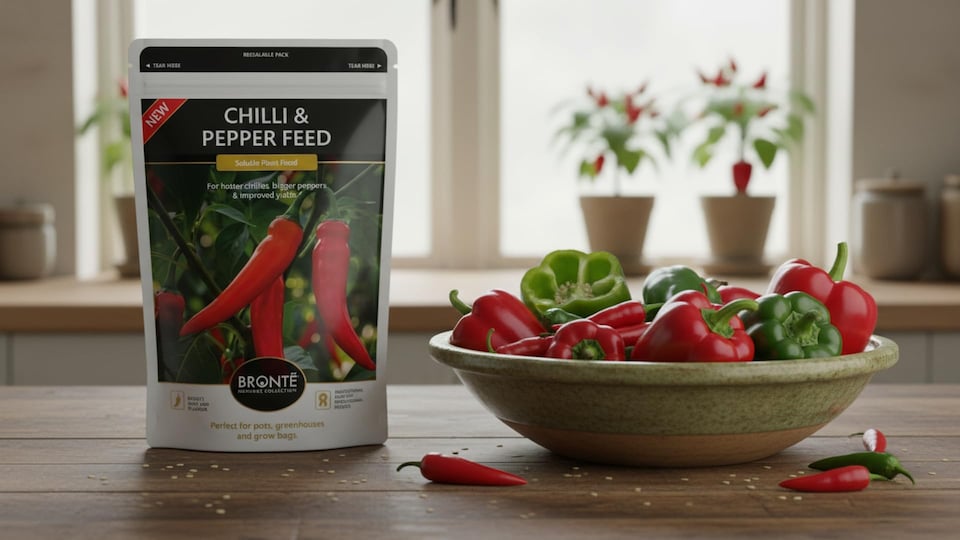 image 1 of Chilli and  Pepper Feed 250g Soluble Plant Food Chillies Bell Peppers and Capsicum Plants