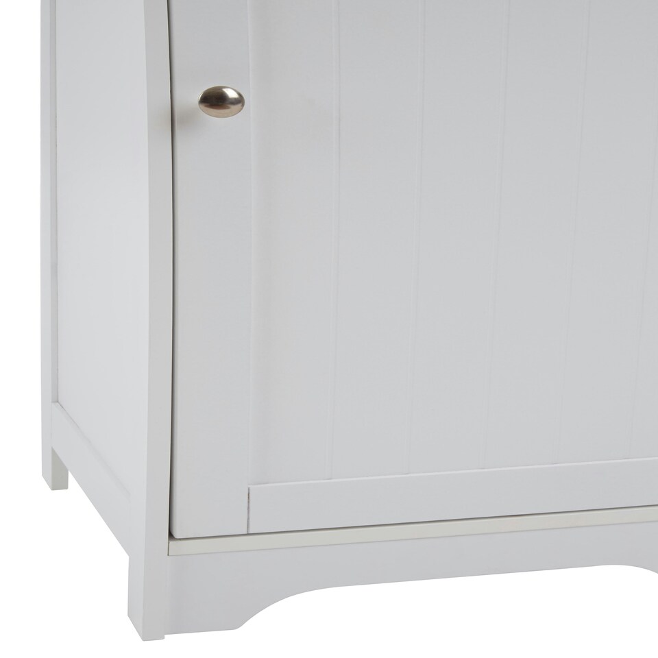 image 1 of Portern Single Door Cabinet White