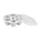 image 2 of Béaba Silicone 6 Weaning Portions Storage Tray 90ml Light Mist