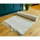 image 2 of Hush Hand Loomed Soft Rug in Muted Colours - Cotton - L150 x W240 cm - Natural Brown