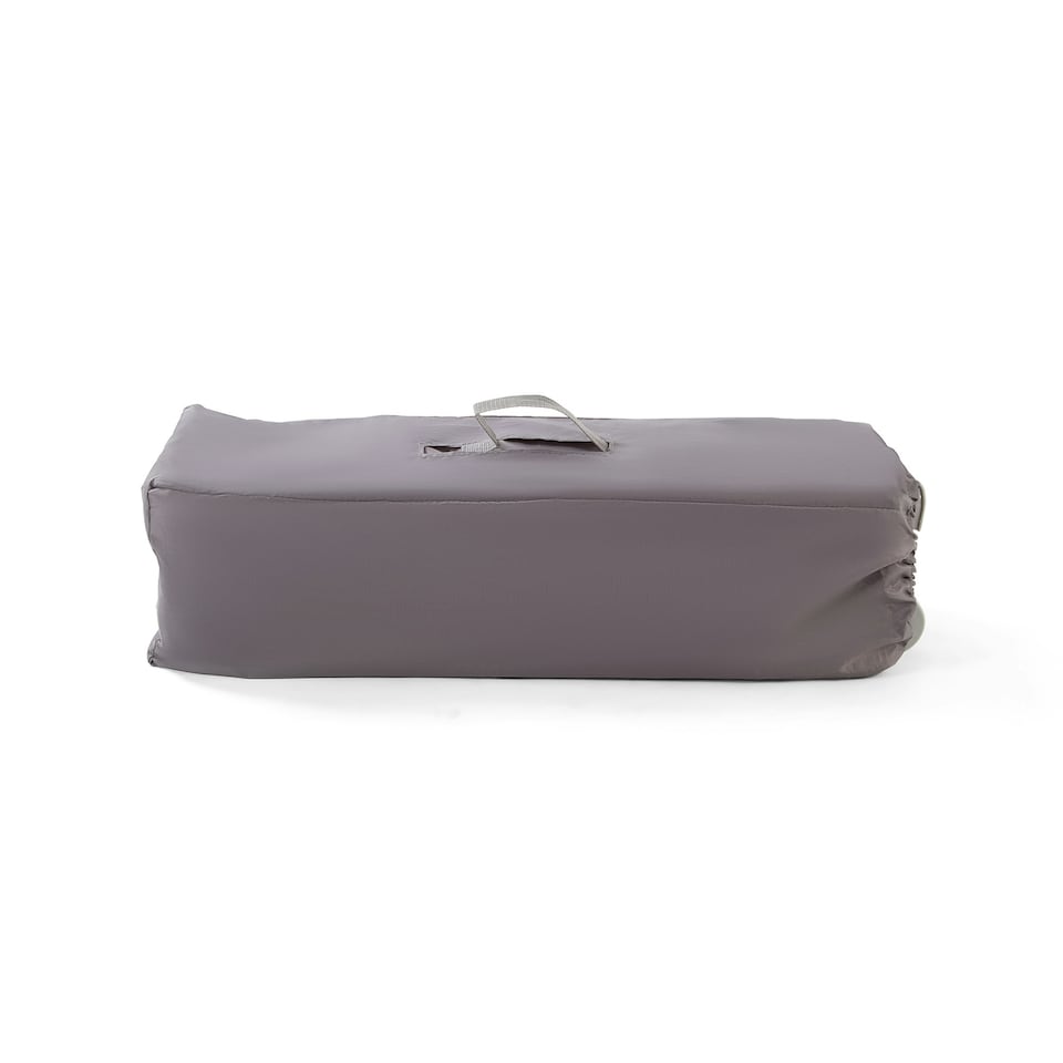 image 1 of Red Kite Sleeptight Travel Cot Grey