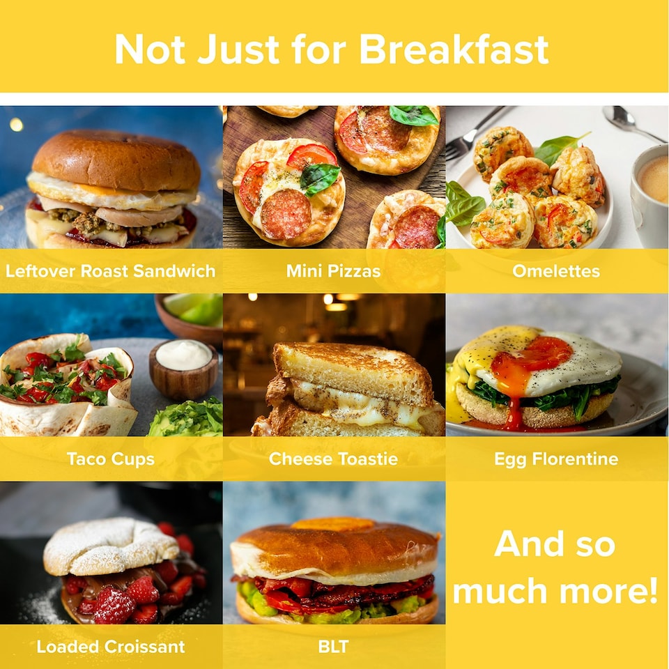 image 1 of Breakfast Sandwich Maker by Drew&Cole