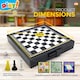 image 2 of 4-in-1 Travel Games Set – Mini Magnetic Snakes & Ladders, Chess, Flying Chess & Checkers, Pocket-Sized Fun for Kids & Adults on the Go