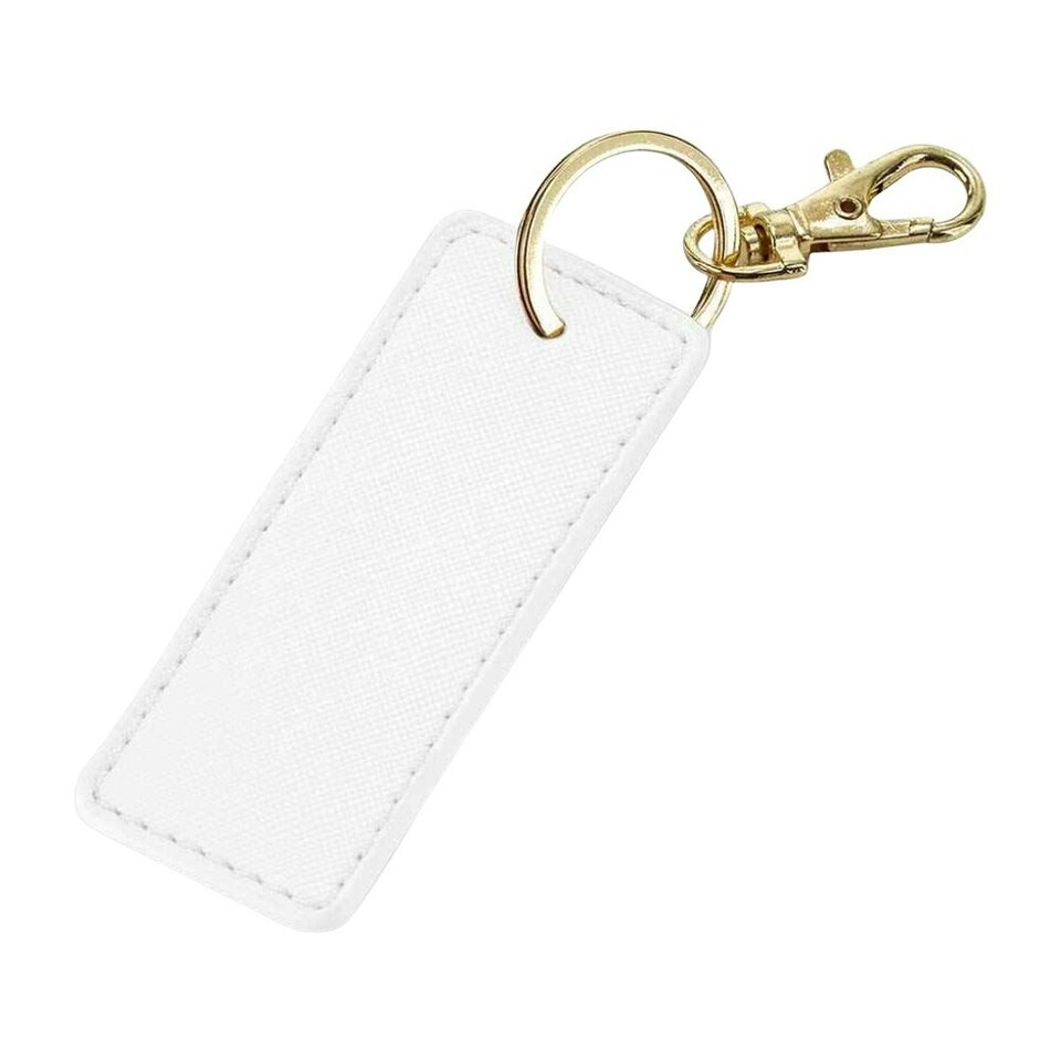Bagbase Boutique Key Clip - Soft White/Gold - One Size