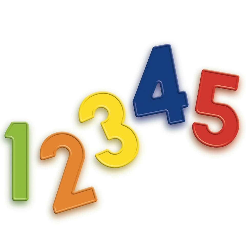 image 1 of Quercetti 123 Magnetic 48 Pieces