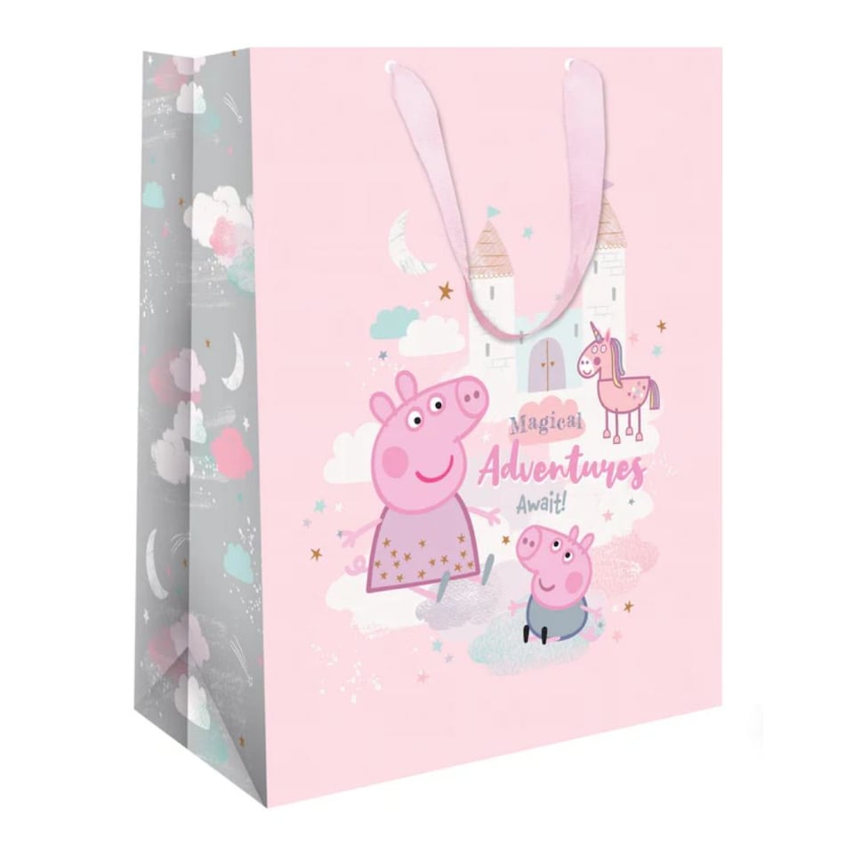 image 1 of Peppa Pig Medium Gift Bag