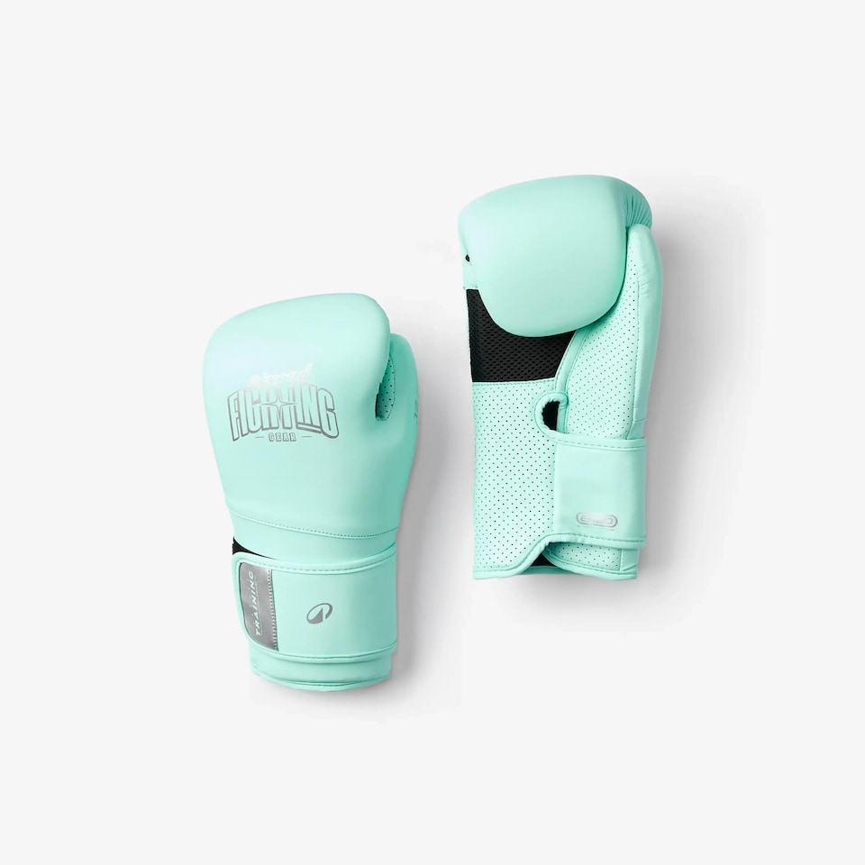 image 1 of Decathlon Boxing Training Gloves with Ergonomic Foam