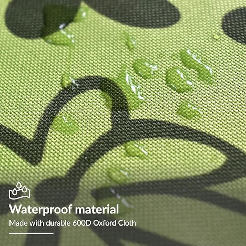 image 1 of Gardening Apron - 14 Pockets Waterproof Oxford Cloth Garden Apron for Women with Multiple Uses | Green | Green