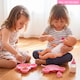 image 8 of BiBi Doll Feeding Set 6 Pc Baby Doll Accessory Playset Pink Plate Utensils