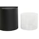 image 3 of Candleholder Home ESPRIT Black Metal Crystal 24,5 x 24,5 x 46 cm (2 Units) N/A