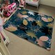 image 4 of Maple Leaves (Rug) Blue | Medium: 80x150cm
