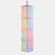 image 1 of OHS 4 Tier Kids Mesh Ceiling Door Hanging Storage Organiser Multi | Tie Dye