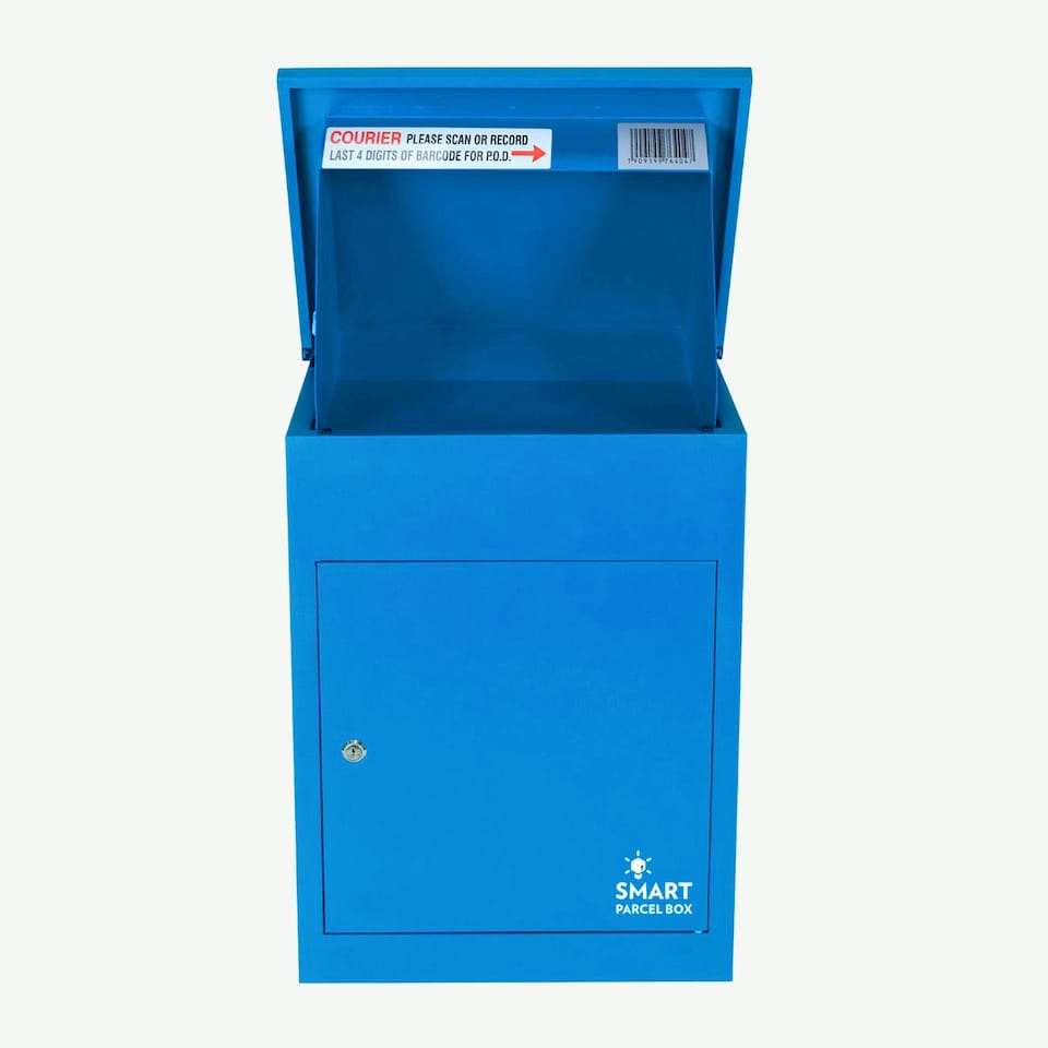 image 1 of SMART PARCEL BOX® Medium Front Access Blue Blue