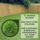 image 7 of 30mm Artificial Grass - Natural and Realistic Fake Lawn Astro Turf | Green | 3M x 3M | 1