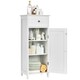 image 2 of COSTWAY Bathroom Storage Cabinet Floor Standing Wooden Cupboard