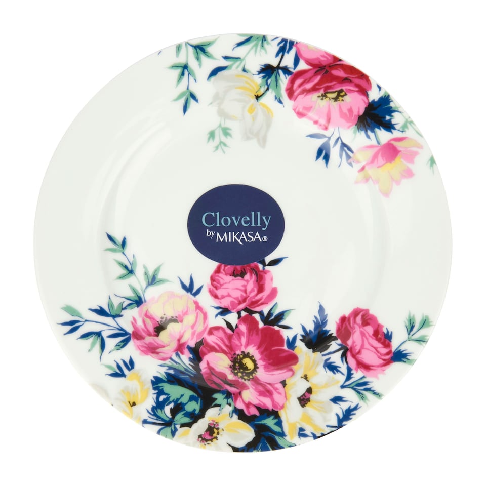 image 1 of Mikasa Clovelly Porcelain 19cm Side Plate Pink