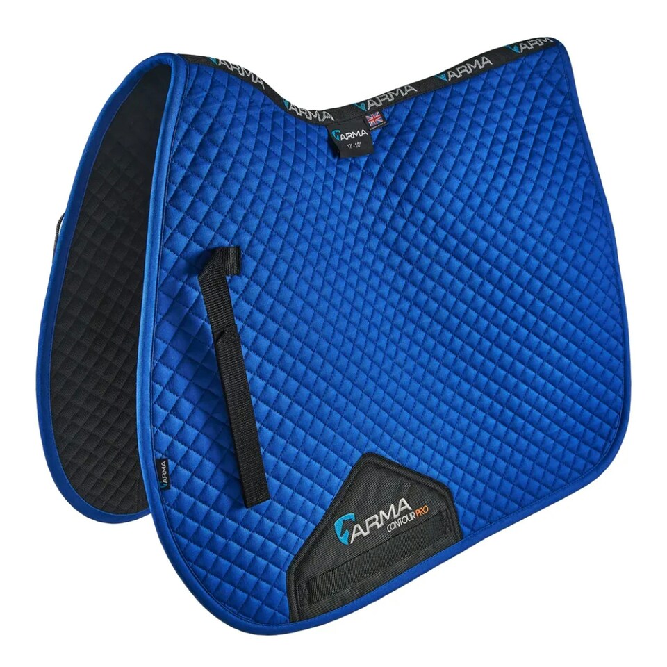 Performance Horse Saddlecloth - Royal Blue - 17in - 18in