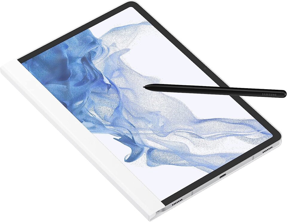 image 1 of Samsung Galaxy Tab S7/S8 Note View Cover White - EF-ZX700PWEGEU