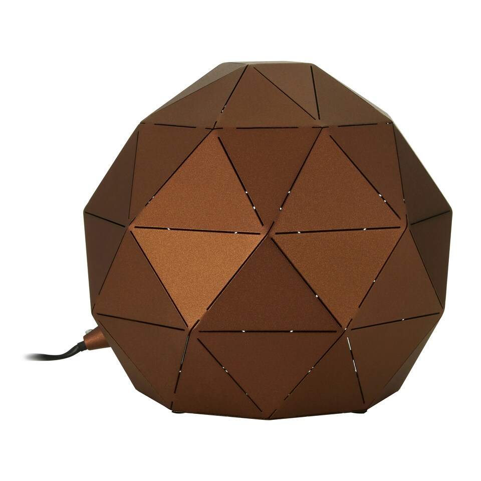 image 1 of Interiors by Premier Coffee Finish Table Lamp Brown