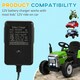 image 4 of AIYAPLAY 12V Charger for Ride on Car, 12 Volt 1A Battery Charger
