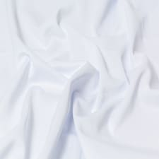 Minerva Core Range White Scuba Stretch Knit Fabric for Dressmaking, 160cm / 62" Wide - per metre