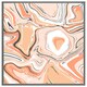 image 3 of Pink marble (Picture Frame) Brown | S
