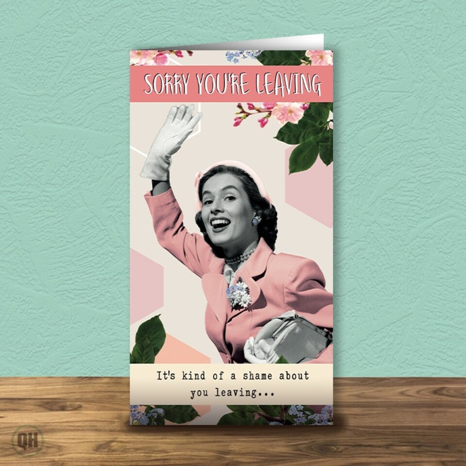 image 1 of You Were So Close To Getting The Hang Of The Job! - Funny Leaving Card