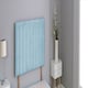 image 2 of Sky Blue Plush Velvet 9 Panel Headboard N/A | 5FT King 26"inch Headboard