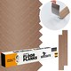image 2 of NOVECRAFTO Self Adhesive Vinyl Floor Planks – Peel & Stick Flooring – Light Brown Wood Effect – Easy DIY Installation – Durable & Waterproof Tiles Brown | 1.39 sqm