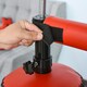 image 10 of HOMCOM Boxing Punch Bag Stand w/ Rotating Flexible Arm Speed Ball Waterable Base Red