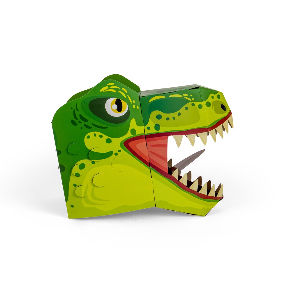 image 1 of T-Rex 3D Mask Card Craft