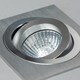 image 5 of BHS Faina 1 Light Adjustable Square Recessed Spotlight | Silver | Silver | 1