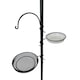 image 3 of Wild Bird Decorative Feeding Station with 4 Feeders, Tray & Bath