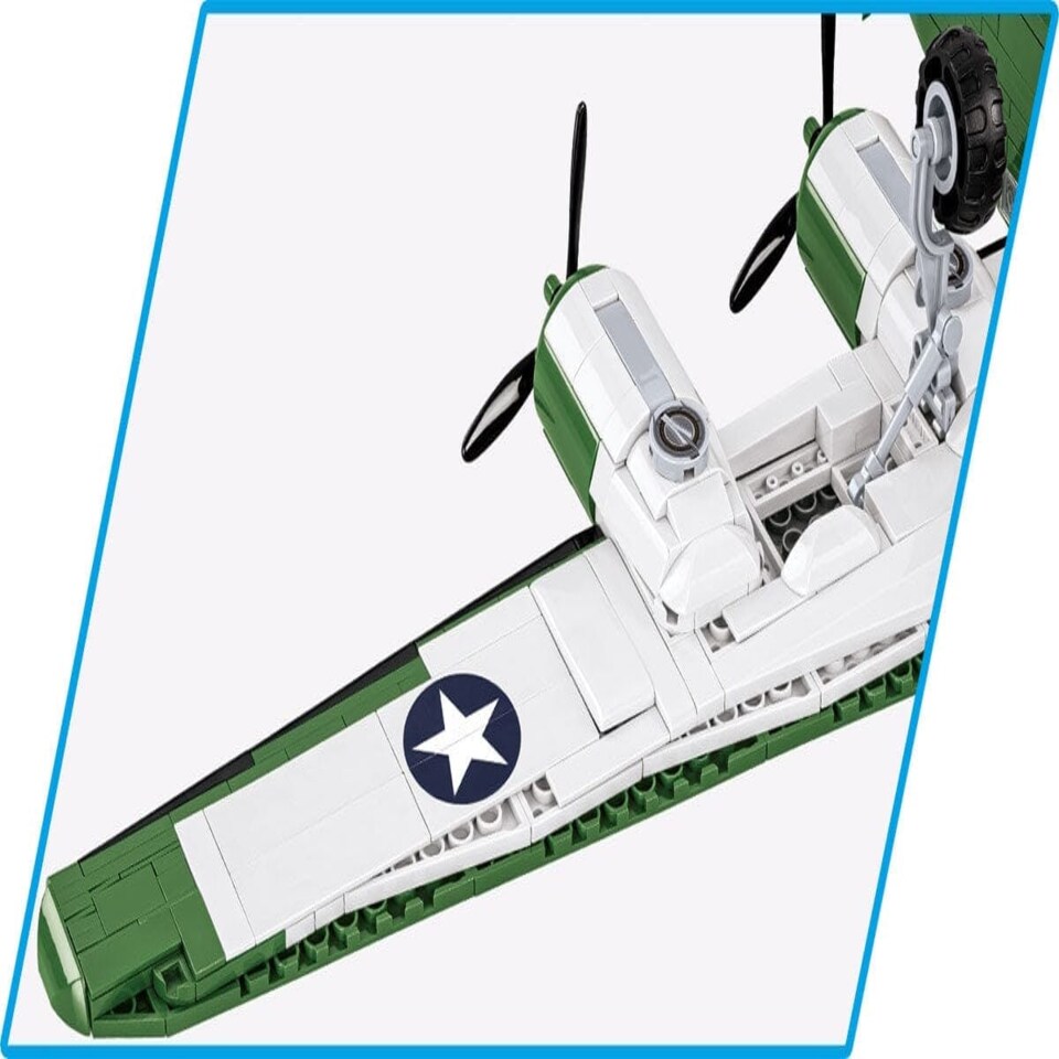 image 1 of Consolidated B-24 D Liberator brick plane model - COBI 5739 - 1445 bricks